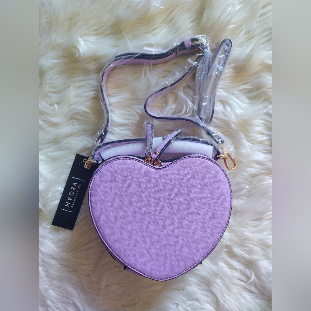 Heart Shaped Novelty Satchel Shoulder Bag